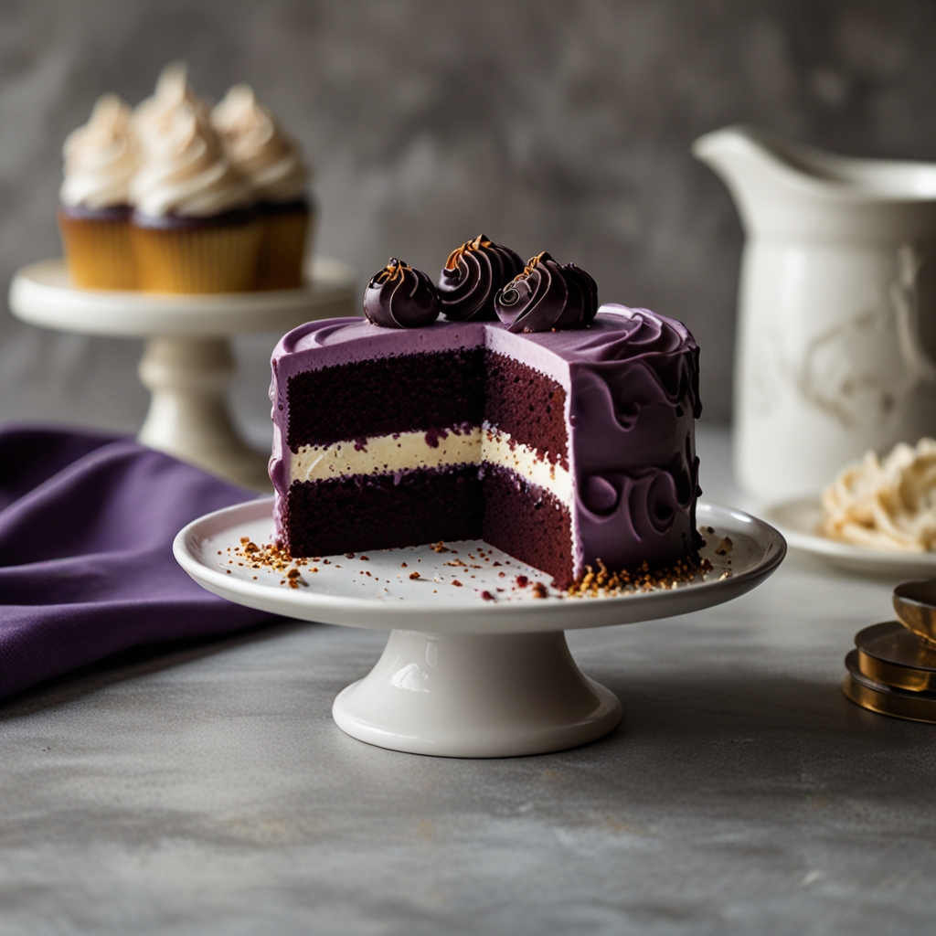 Purple Velvet Cake